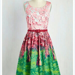 Modcloth "Spring Festive Fondescence" in Cherry Blossom